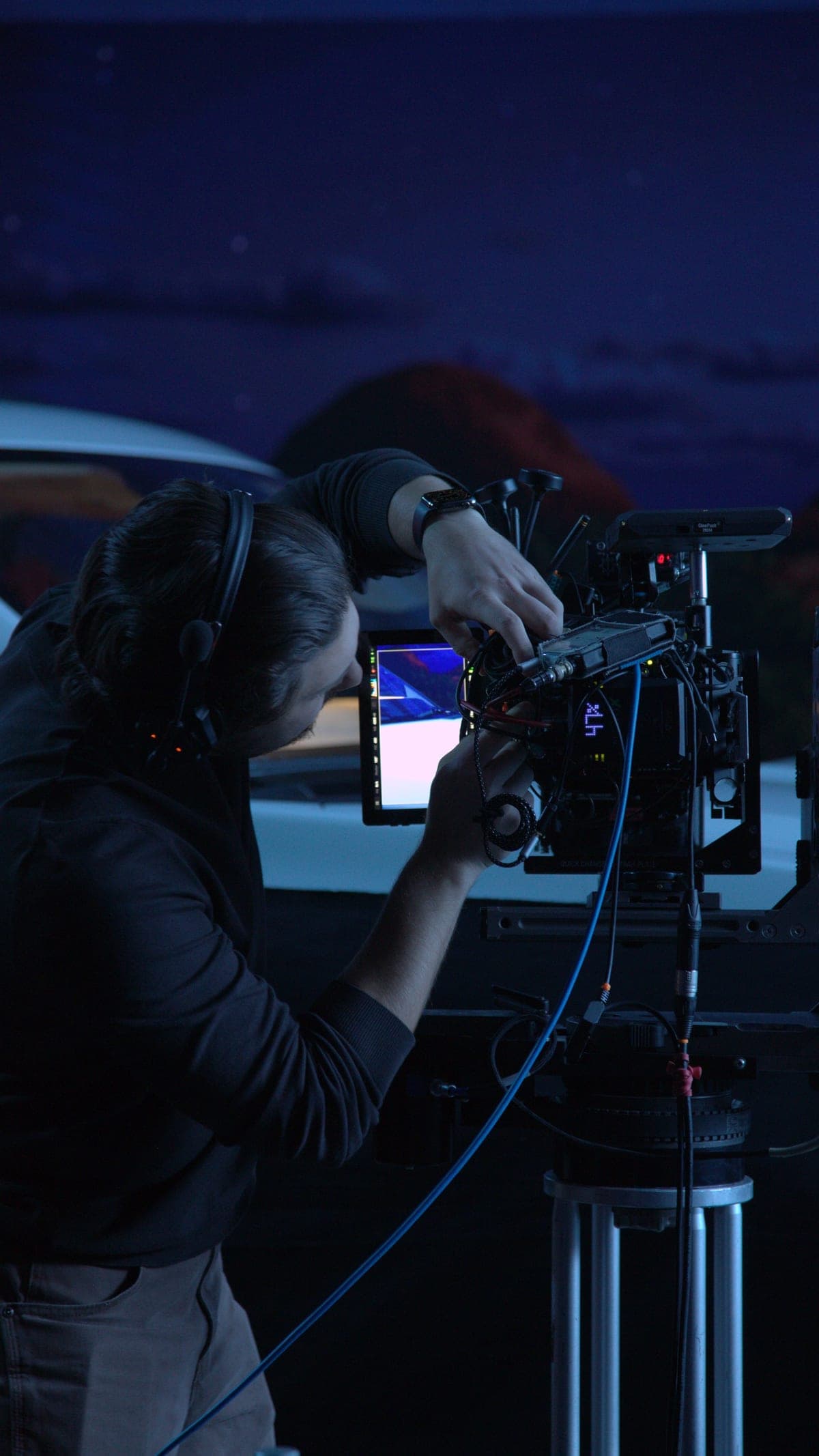 Behind the scenes — still 1